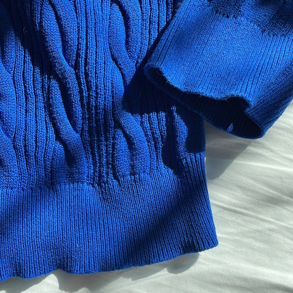 Lands End 100% cotton turtleneck sweater - Picture 4 of 4